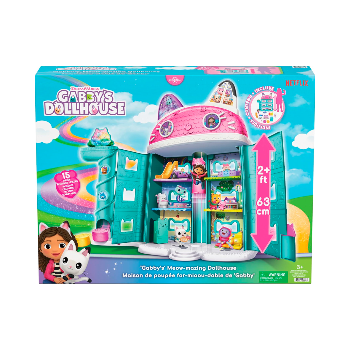 Gabby's Dollhouse - Gabby's Dollhouse Meow-Mazing Dollhouse