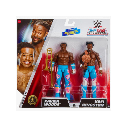 WWE - Championship Showdown - 2-Pack - Xavier Woods & Kofi Kingston