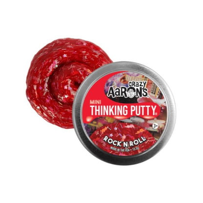 Crazy Aarons - Thinking Putty Mini Tins - Rock N Roll