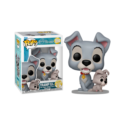 Funko Pop - Disney Lady and The Tramp - Tramp with Puppy (1554)