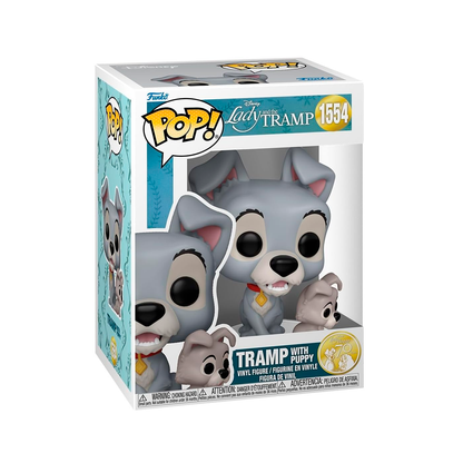 Funko Pop - Disney Lady and The Tramp - Tramp with Puppy (1554)