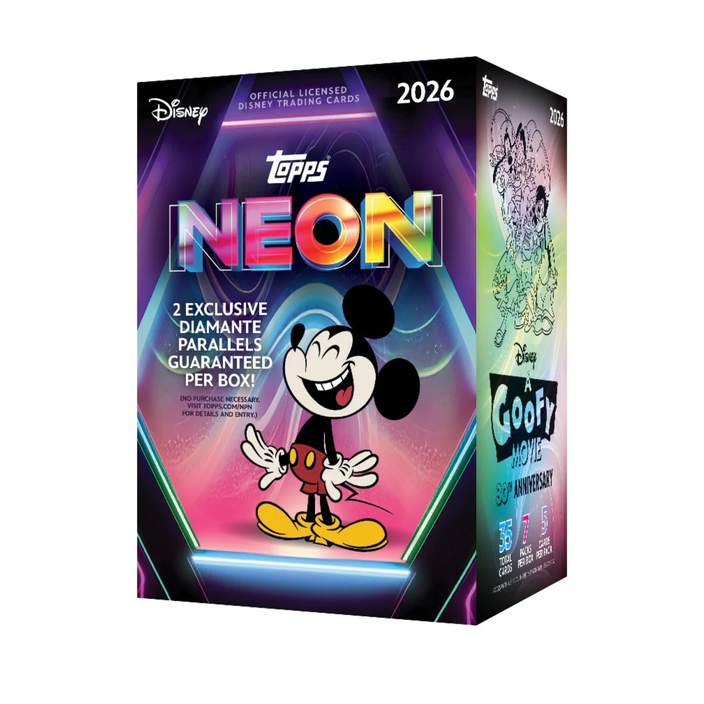 Topps Disney Neon - 2026 - Value Box