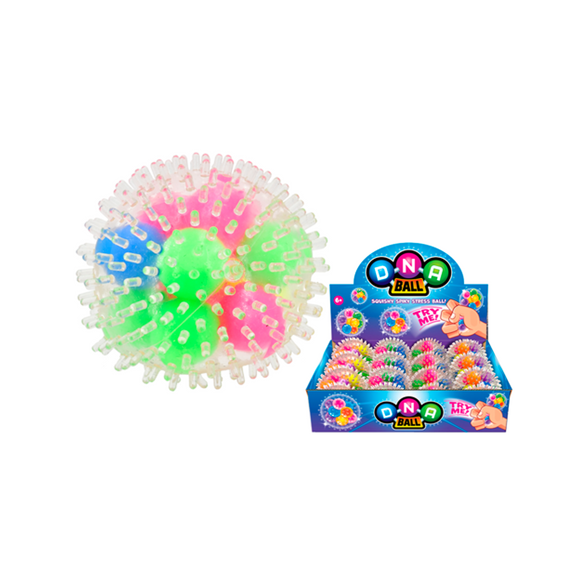 Squishy - Spiky Stress Ball (Assorted)