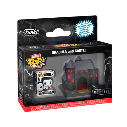 Funko Bitty Pop Towns - Dracula and Castle