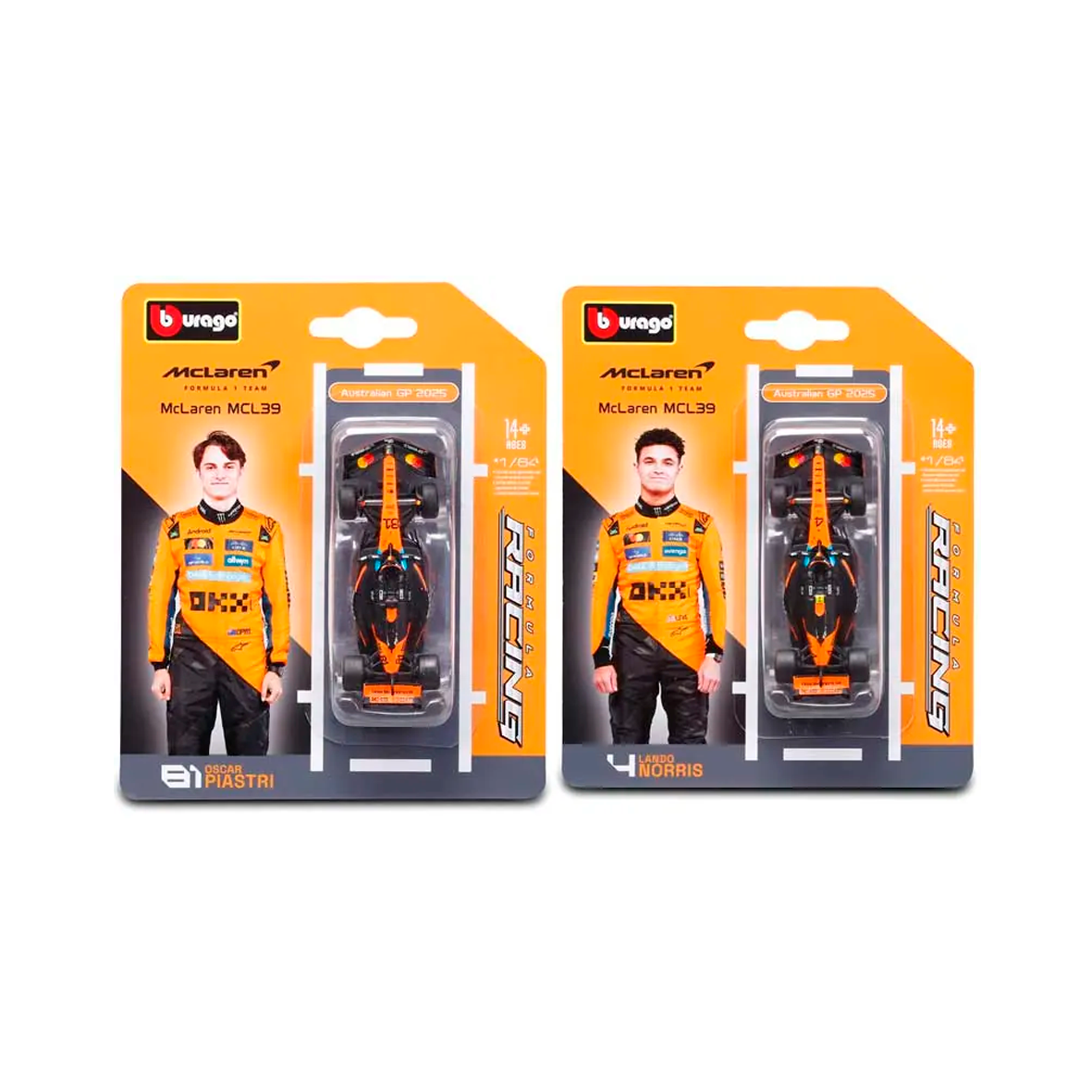Burago - F1 Race Car Assortement