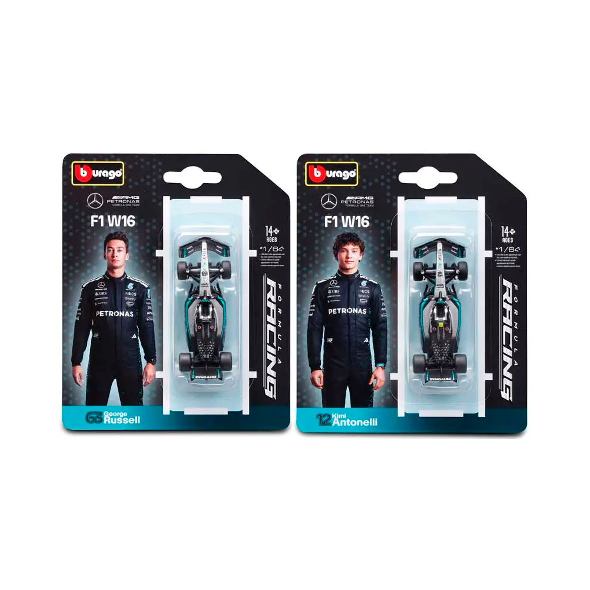 Burago - F1 Race Car Assortement