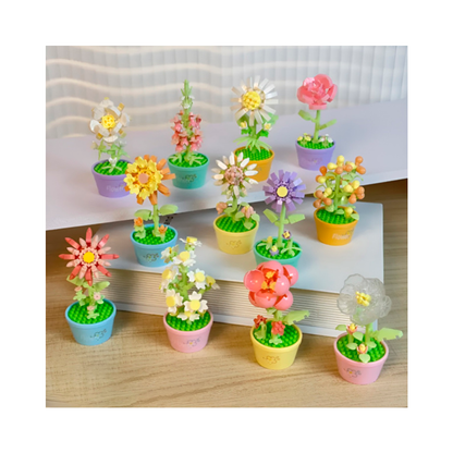 Nano Block - Flower Potted Pland (Assorted)