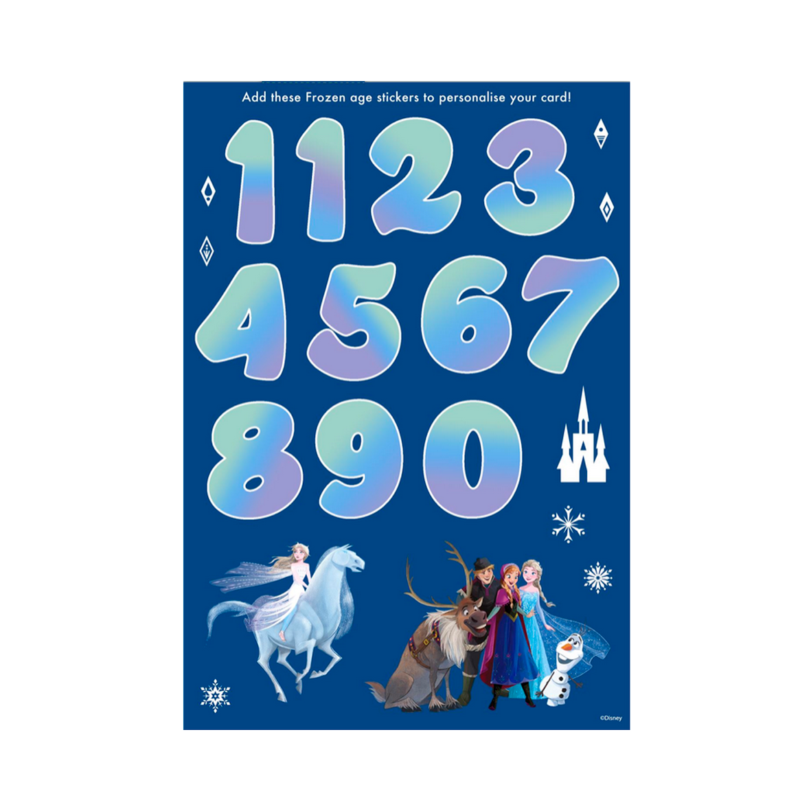 Frozen - Birthday Card