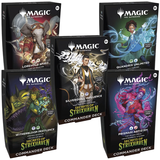 Magic The Gathering - Secrets of Strixhaven - Commander Deck