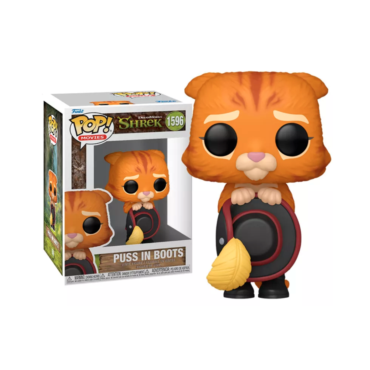Funko Pop - Movies - Dreamworks - Shrek - Puss in Boots (1596)