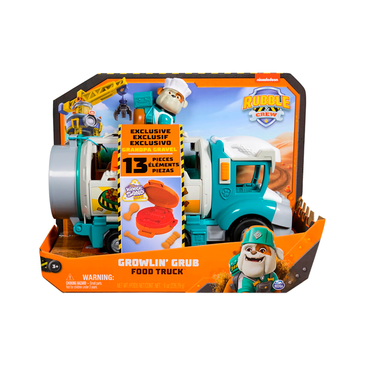 Paw Patrol - Rubble and Crew - Growlin' Grub - Food Truck