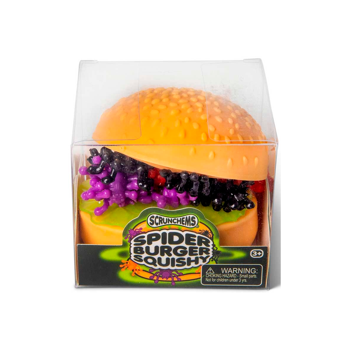Scrunchems - Spooky Spider Burger Squishy