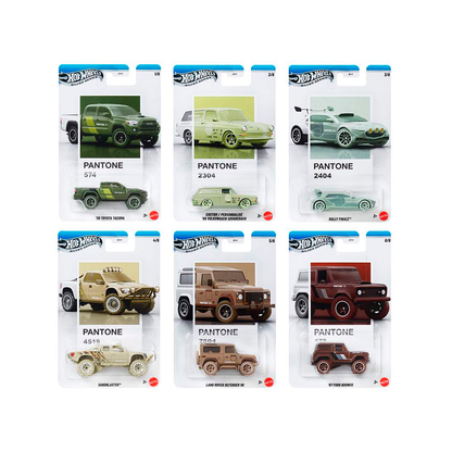 Hot Wheels - Silver Series - Pantone Edition (Assorted) - JKY47