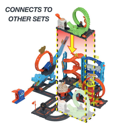 Hot Wheels - City Nemesis - Gator Loop Attack Playset