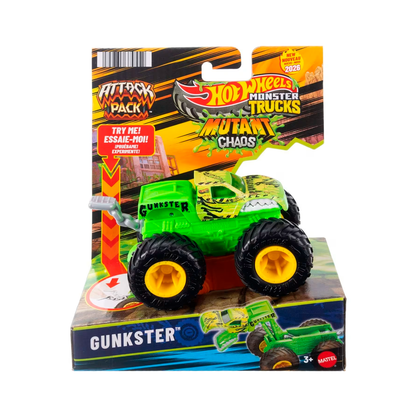 Hot Wheels - Monster Truck Attack Pack - Gunkster