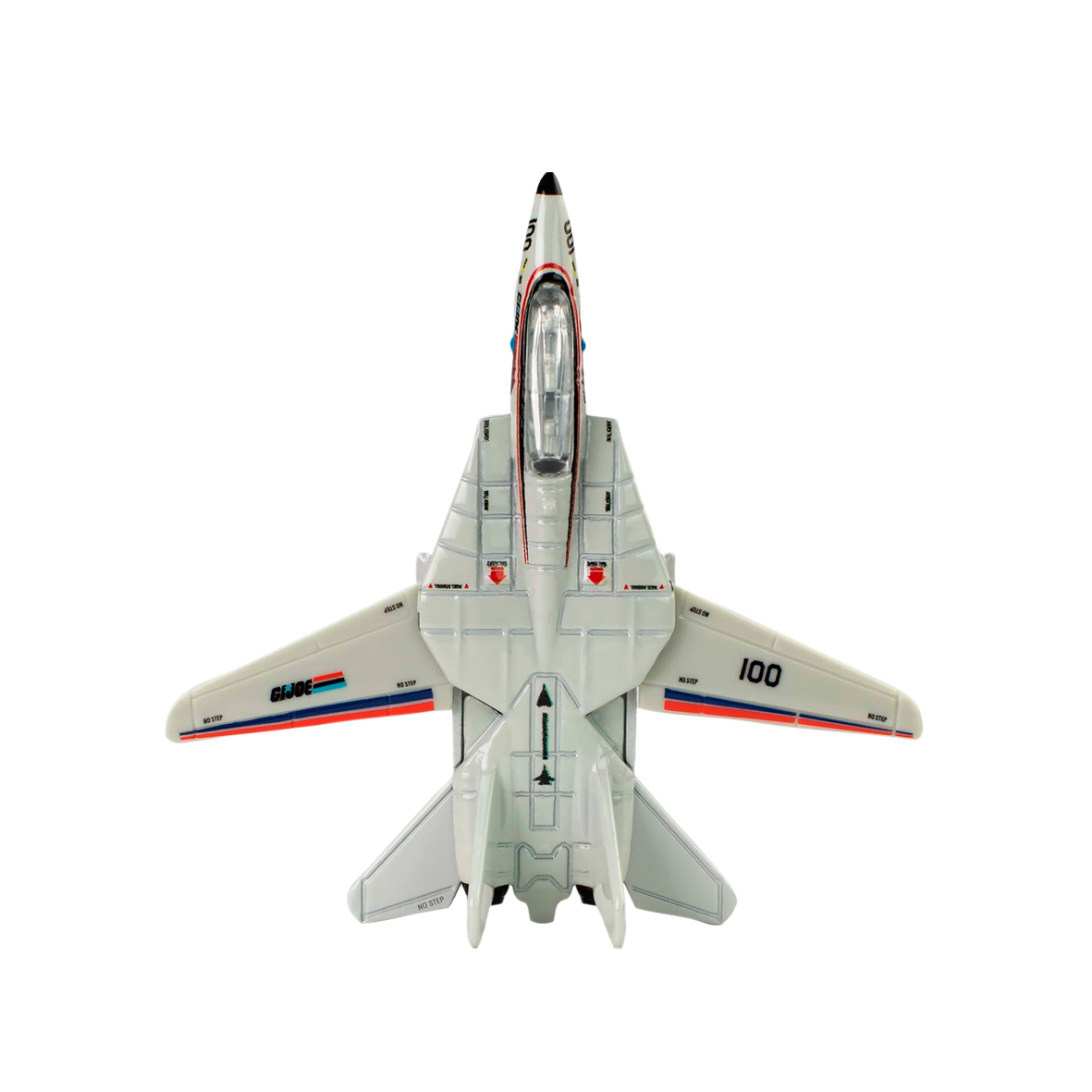 Hot Wheels - Premium - Pop Culture - G.I.JOE Combat Jet Sky Striker (F-14 Tomcat)