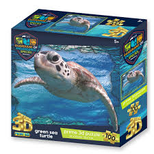 Prime 3D - Animal Planet GES Green Sea Turtle