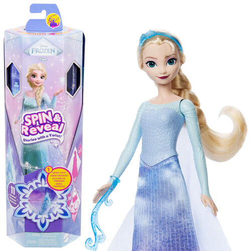Frozen - Elsa Spin & Reveal Twist Doll