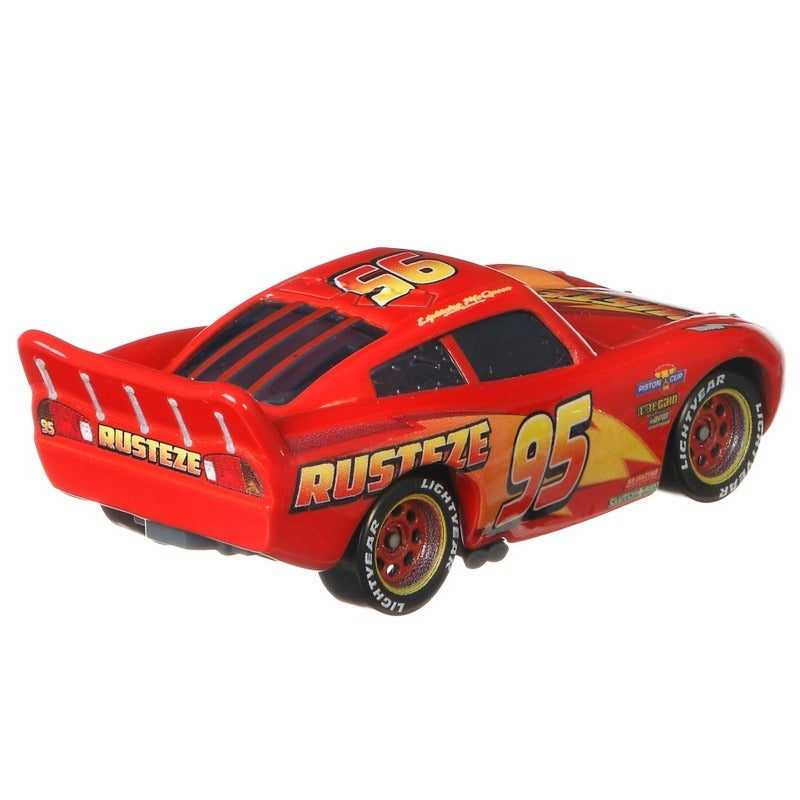 Disney Cars - Die-Cast Single Cars - Rusteze Lightning McQueen