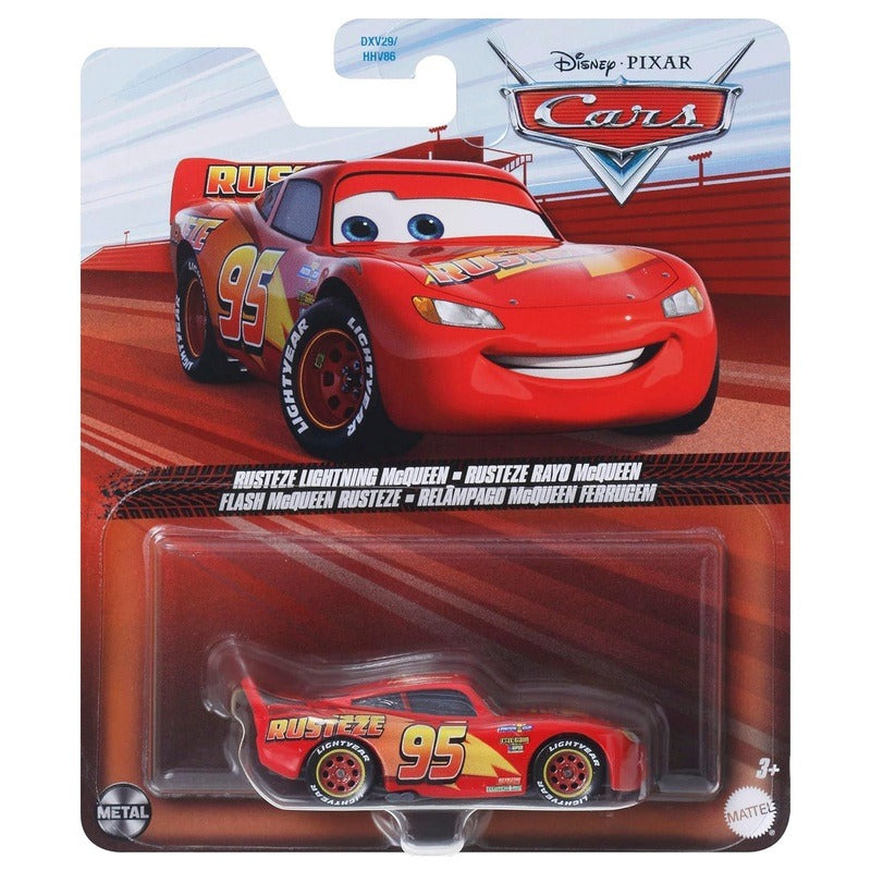 Disney Cars - Die-Cast Single Cars - Rusteze Lightning McQueen