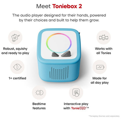 Toniebox 2 - Starter Set - Sky Blue