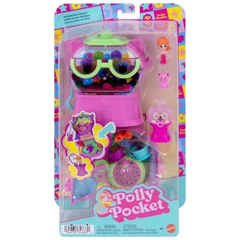 Polly Pocket - Gumball Kitty Compact