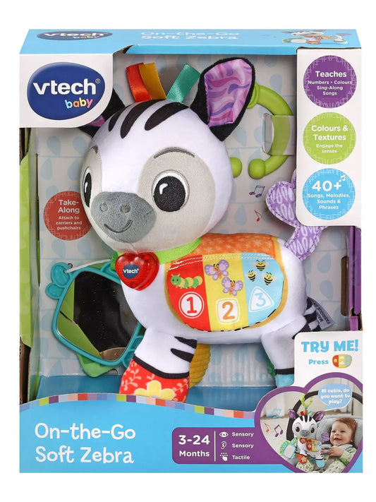 VTech - On-the-Go Soft Zebra