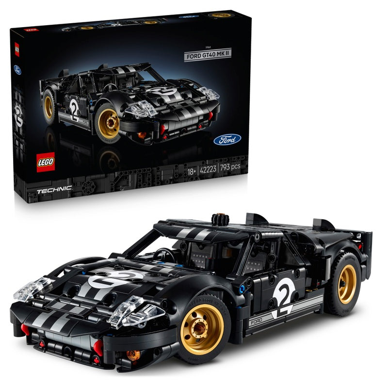 LEGO Technic - 1966 Ford GT40 MKII Race Car (42223)