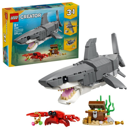LEGO Creator - Fierce Shark With a Treasure Chest (31381)