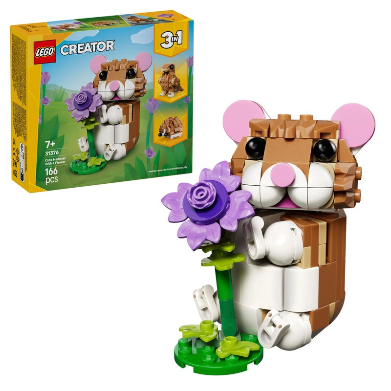LEGO Creator - Cute Hamster with a Flower (31376)