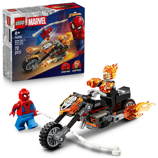 LEGO Marvel - Spider-Man vs Ghost Rider Motorcycle (76335)