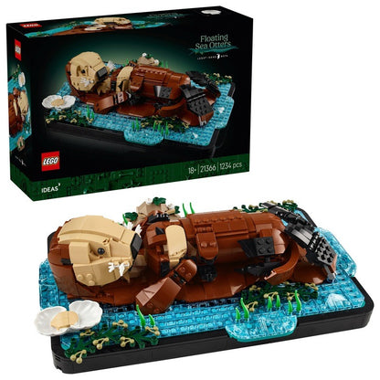 LEGO Ideas - Floating Sea Otters (21366)