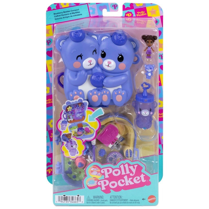 Polly Pocket - Blueberry Besties Compact