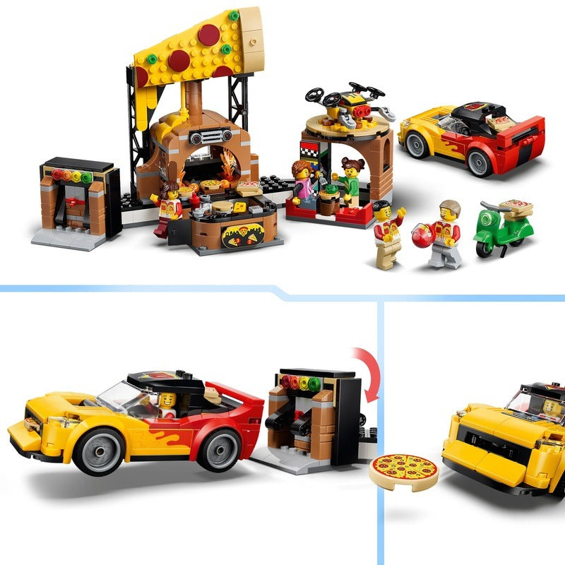 LEGO City - Pizza Delivery Experience with Vehicles (60496)