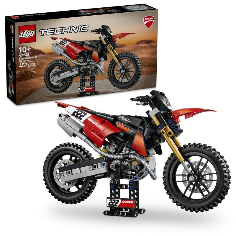 LEGO Technic - Ducati Desmo450 MX Factory Motorcycle (42238)