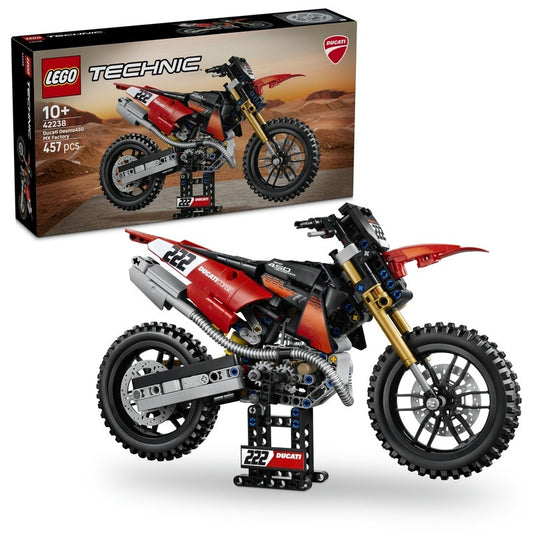 LEGO Technic - Ducati Desmo450 MX Factory Motorcycle (42238)