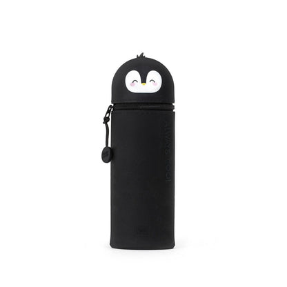 Legami - Penguin 2-in-1 Silicone Pencil Case - Kawaii
