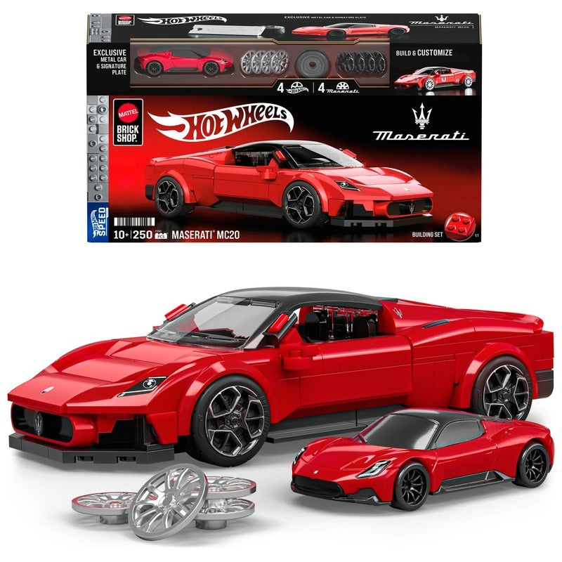 Mattel Brick Shop - Hot Wheels - Maserati MC20