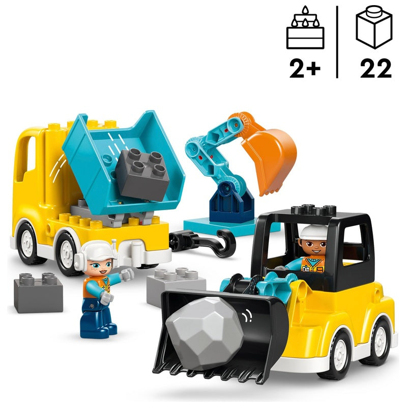 LEGO Duplo - in 1 Construction Vehicles (10475)