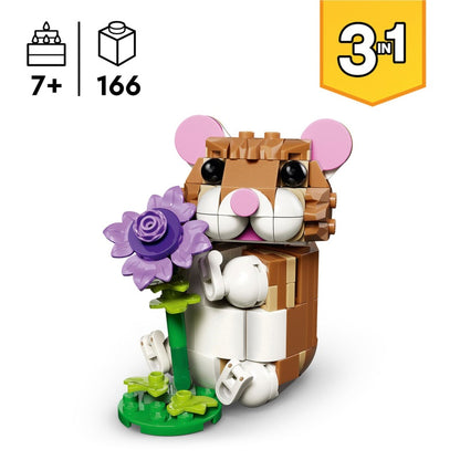LEGO Creator - Cute Hamster with a Flower (31376)