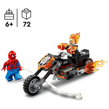 LEGO Marvel - Spider-Man vs Ghost Rider Motorcycle (76335)