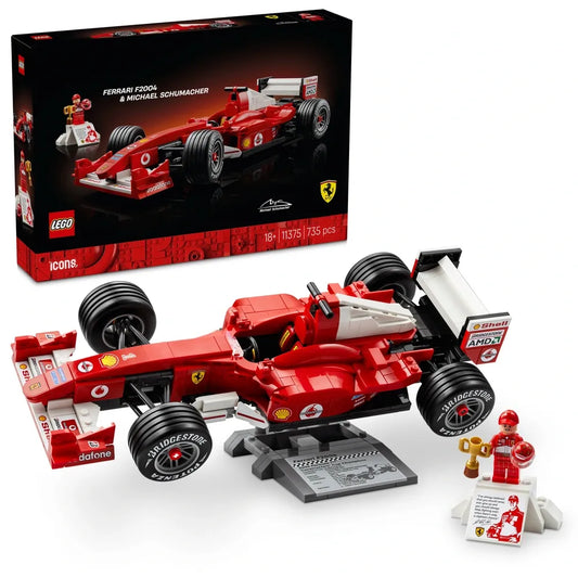 LEGO Icons - F1 Ferrari F2004 & Michael Schumacher (11375)