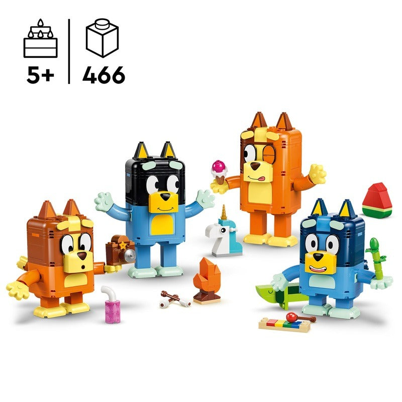 LEGO Bluey - Brick-Built Bluey Family (11217)