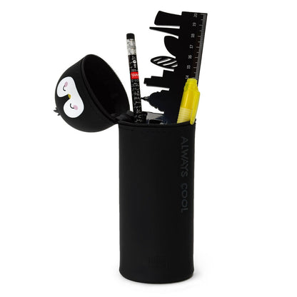 Legami - Penguin 2-in-1 Silicone Pencil Case - Kawaii