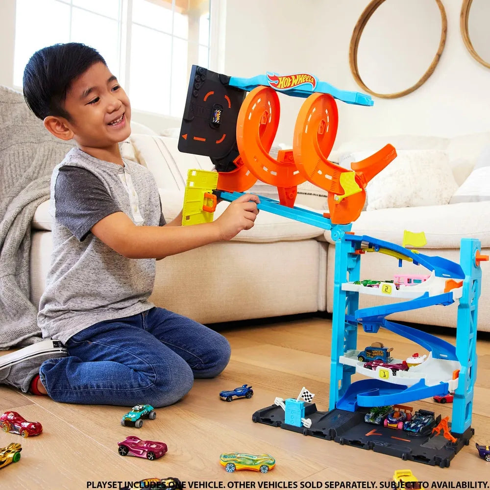 Hot Wheels - Transforming Racing Tower Playset