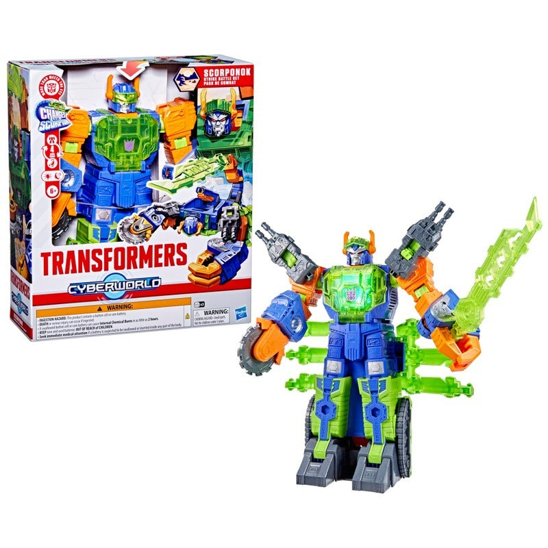 Transformers - Cyberworld Scorponok Strike Battle Set