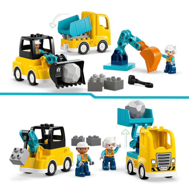LEGO Duplo - in 1 Construction Vehicles (10475)