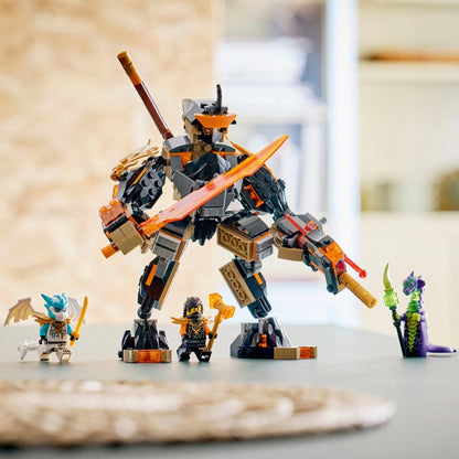 LEGO Ninjago - Cole's Mission Mech and Dragon Zane (71854)