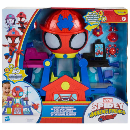 Spidey & His Amazing Friends - Rescue Web-Quarters Playset