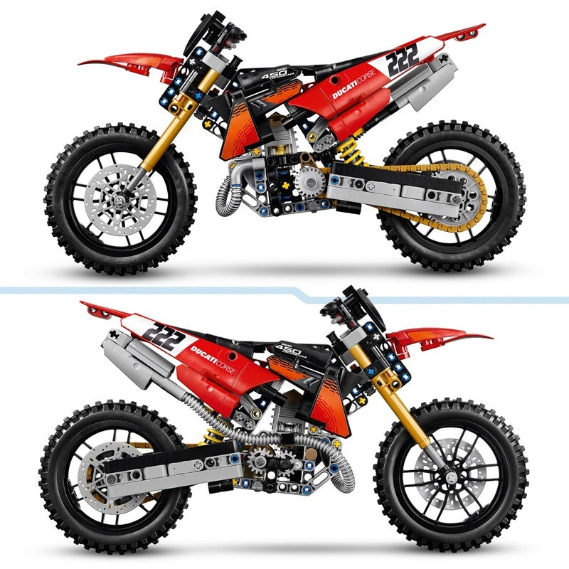 LEGO Technic - Ducati Desmo450 MX Factory Motorcycle (42238)